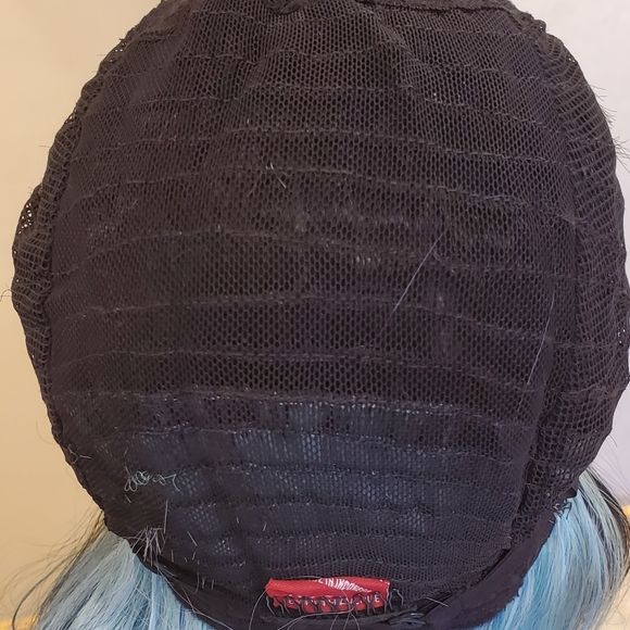 Icy Blue Vibes Synthetic Lace Front Wig - Picture 7 of 7